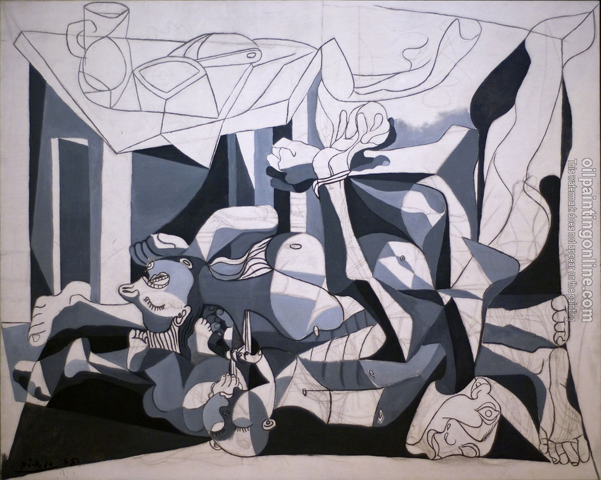 Picasso, Pablo - the charnel house